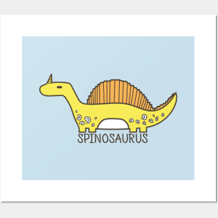 Dinosaur spinosaurus Posters and Art